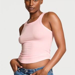 Victoria's Secret Racerback Ribbed Tank Top
